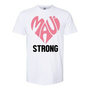 Maui Strong Hawaii Relief Softstyle CVC T-Shirt