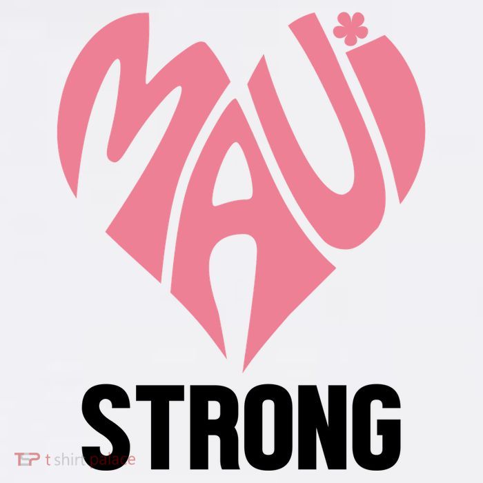 Maui Strong Hawaii Relief Button