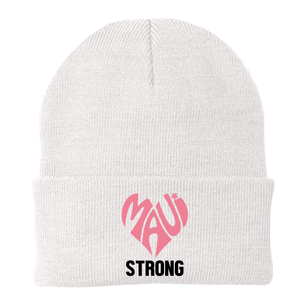 Maui Strong Hawaii Relief Beanie