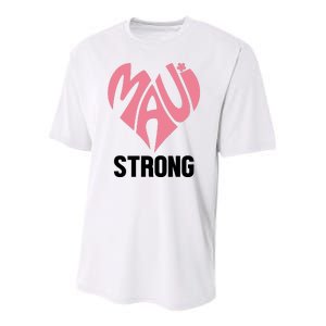 Maui Strong Hawaii Relief Youth Performance Sprint T-Shirt