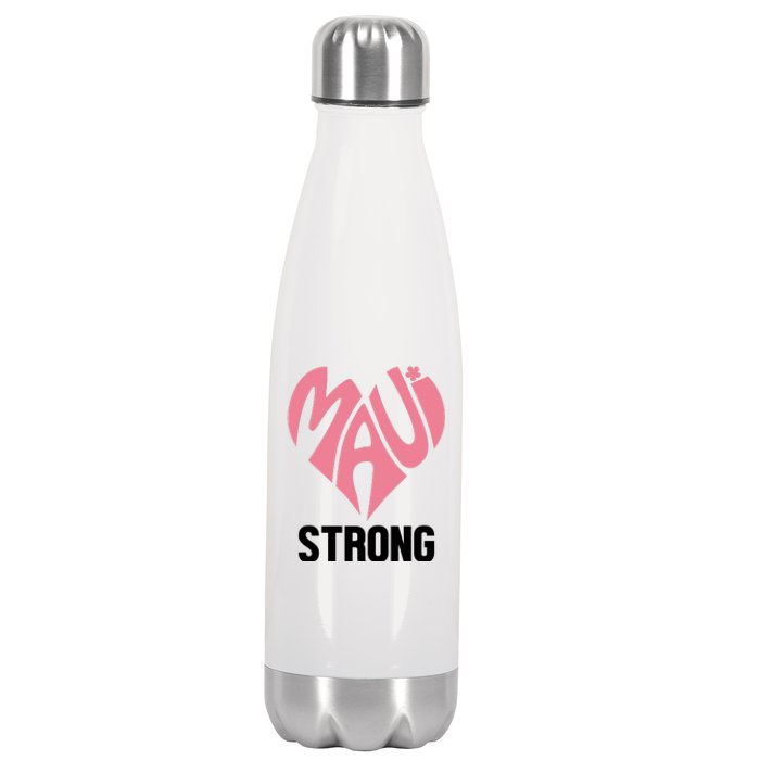 Maui Strong Hawaii Relief Stainless Steel Insulated Water Bottle