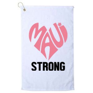 Maui Strong Hawaii Relief Platinum Collection Golf Towel