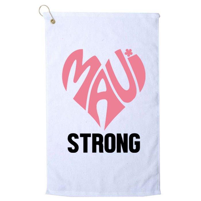 Maui Strong Hawaii Relief Platinum Collection Golf Towel