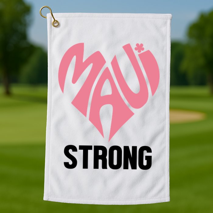 Maui Strong Hawaii Relief Golf Towel