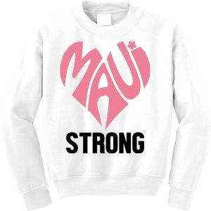 Maui Strong Hawaii Relief Kids Sweatshirt