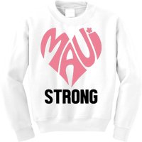 Maui Strong Hawaii Relief Kids Sweatshirt