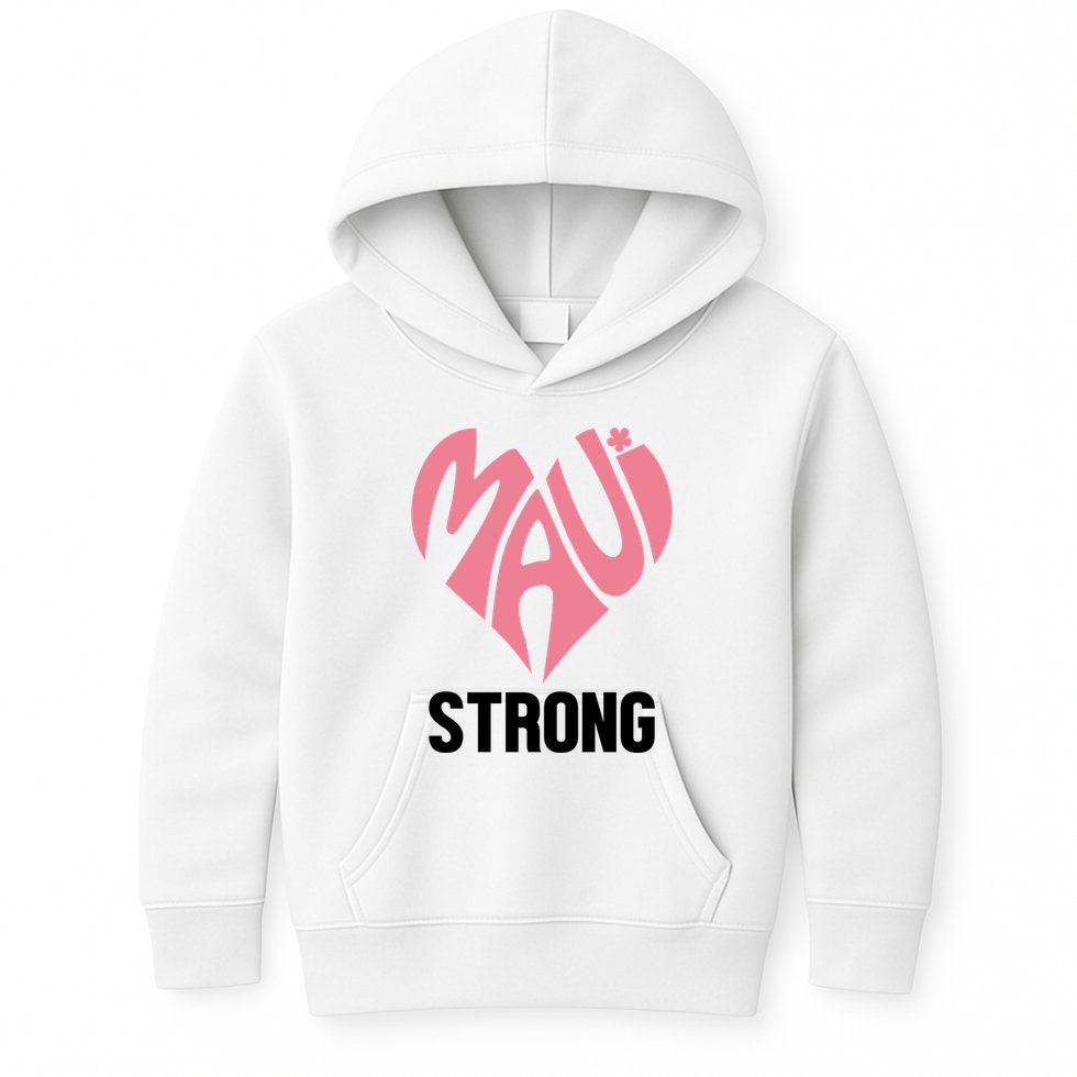 Maui Strong Hawaii Relief Kids Hoodie