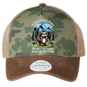 Mountain Sloth Hiking Team Hiking Legacy Tie Dye Trucker Hat