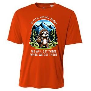 Mountain Sloth Hiking Team Hiking Cooling Performance Crew T-Shirt