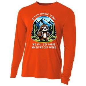 Mountain Sloth Hiking Team Hiking Cooling Performance Long Sleeve Crew