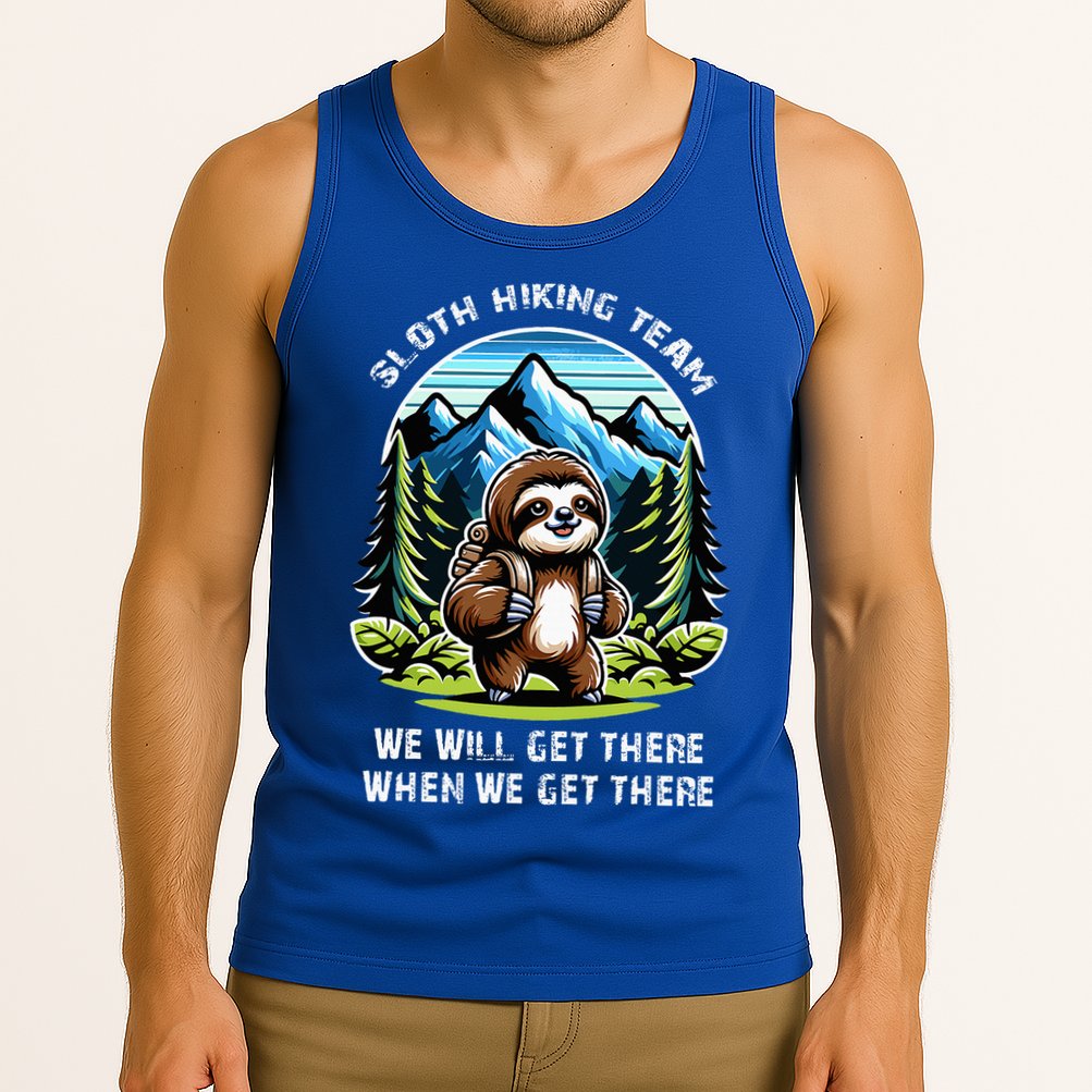 Mountain Sloth Hiking Team Hiking Tank Top