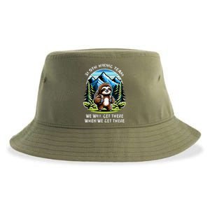 Mountain Sloth Hiking Team Hiking Sustainable Bucket Hat