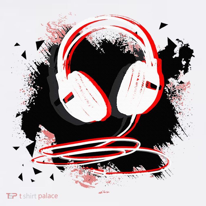 Music Sound Headphones Funny Gift For Dj Musician Flatbill Hat