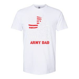 My Son Has Your Back Proud Army Dad Military Family Father Cute Gift Softstyle CVC T-Shirt