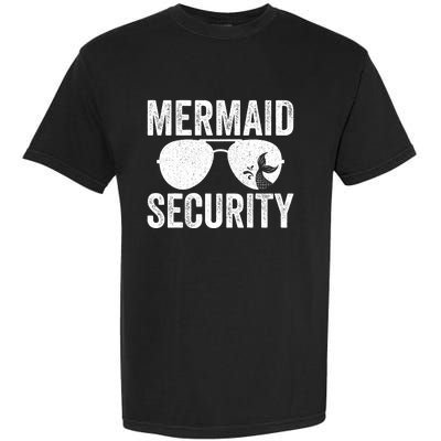 Mermaid Security Halloween Costume Garment-Dyed Heavyweight T-Shirt