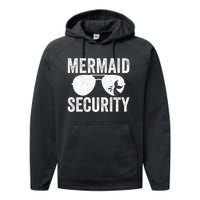 Mermaid Security Halloween Costume Performance Fleece Hoodie