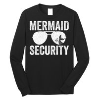 Mermaid Security Halloween Costume Long Sleeve Shirt