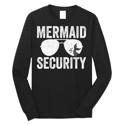 Mermaid Security Halloween Costume Long Sleeve Shirt