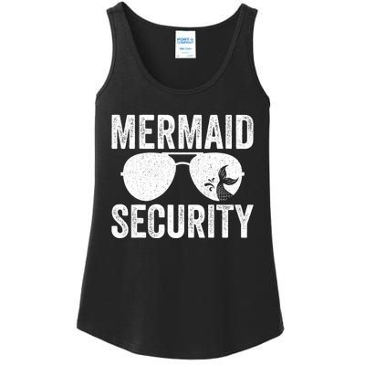 Mermaid Security Halloween Costume Ladies Essential Tank