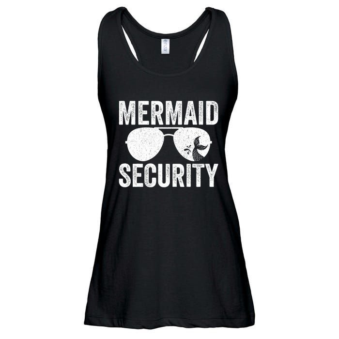 Mermaid Security Halloween Costume Ladies Essential Flowy Tank