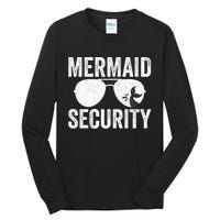 Mermaid Security Halloween Costume Tall Long Sleeve T-Shirt