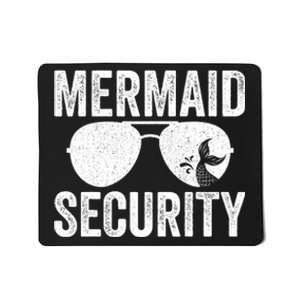 Mermaid Security Halloween Costume Mousepad