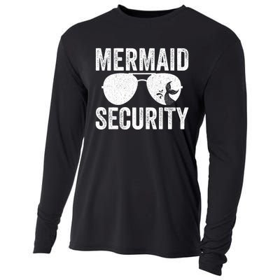 Mermaid Security Halloween Costume Cooling Performance Long Sleeve Crew