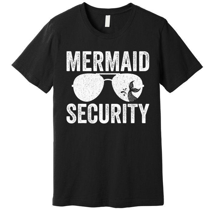 Mermaid Security Halloween Costume Premium T-Shirt