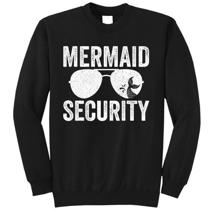 Mermaid Security Halloween Costume Tall Sweatshirt