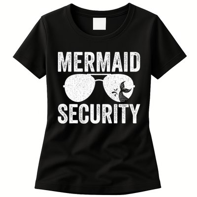 Mermaid Security Halloween Costume Women's T-Shirt