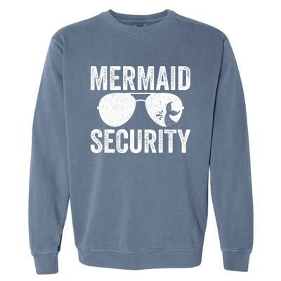 Mermaid Security Halloween Costume Garment-Dyed Sweatshirt