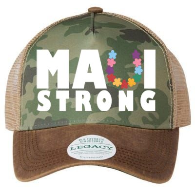 Maui Strong Hawaii Relief Awareness Legacy Tie Dye Trucker Hat