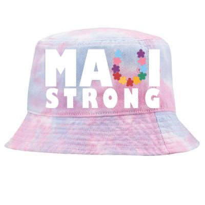 Maui Strong Hawaii Relief Awareness Tie-Dyed Bucket Hat