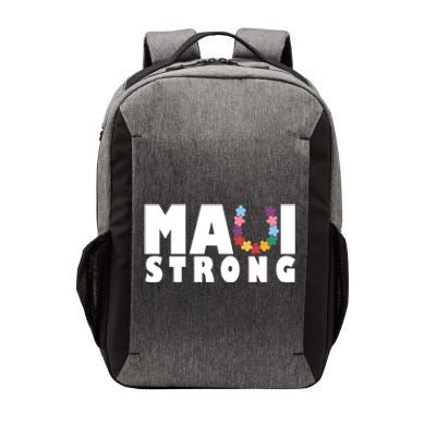 Maui Strong Hawaii Relief Awareness Vector Backpack