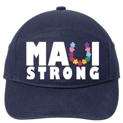 Maui Strong Hawaii Relief Awareness 7-Panel Snapback Hat