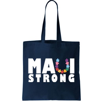 Maui Strong Hawaii Relief Awareness Tote Bag