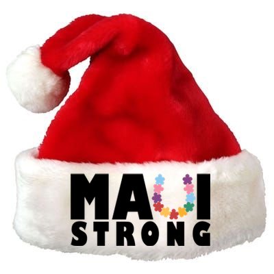 Maui Strong Hawaii Relief Awareness Premium Christmas Santa Hat