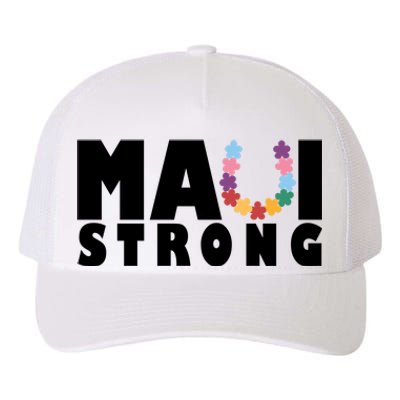 Maui Strong Hawaii Relief Awareness Yupoong Adult 5-Panel Trucker Hat