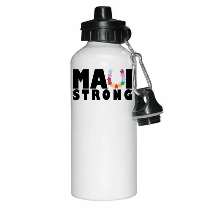 Maui Strong Hawaii Relief Awareness Aluminum Water Bottle