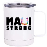 Maui Strong Hawaii Relief Awareness 12 oz Stainless Steel Tumbler Cup