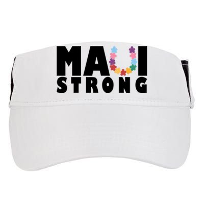 Maui Strong Hawaii Relief Awareness Adult Drive Performance Visor