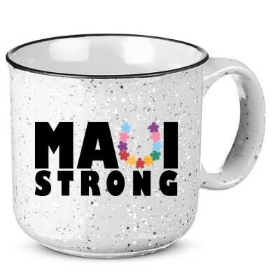 Maui Strong Hawaii Relief Awareness 15oz Campfire Ceramic Mug