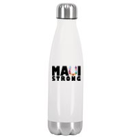 Maui Strong Hawaii Relief Awareness Stainless Steel Insulated Water Bottle