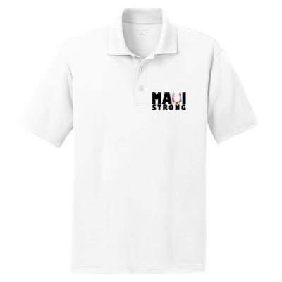 Maui Strong Hawaii Relief Awareness PosiCharge RacerMesh Polo