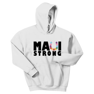 Maui Strong Hawaii Relief Awareness Kids Hoodie