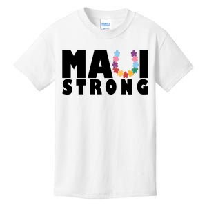 Maui Strong Hawaii Relief Awareness Kids T-Shirt