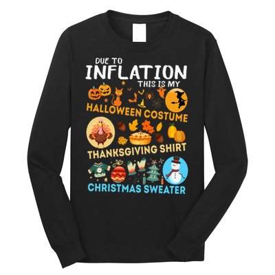 My Spooky Halloween Thanksgiving Ugly Christmas Costume Long Sleeve Shirt