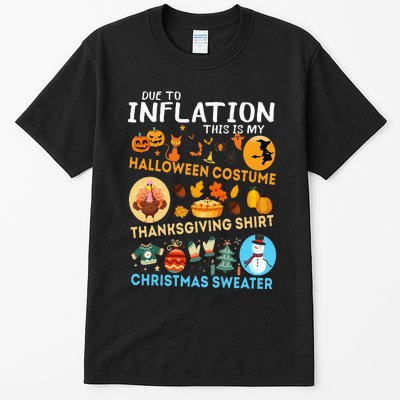 My Spooky Halloween Thanksgiving Ugly Christmas Costume Tall T-Shirt