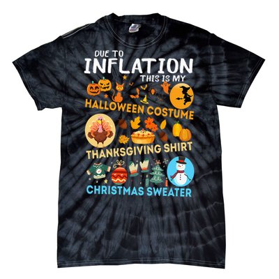 My Spooky Halloween Thanksgiving Ugly Christmas Costume Tie-Dye T-Shirt