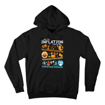 My Spooky Halloween Thanksgiving Ugly Christmas Costume Tall Hoodie